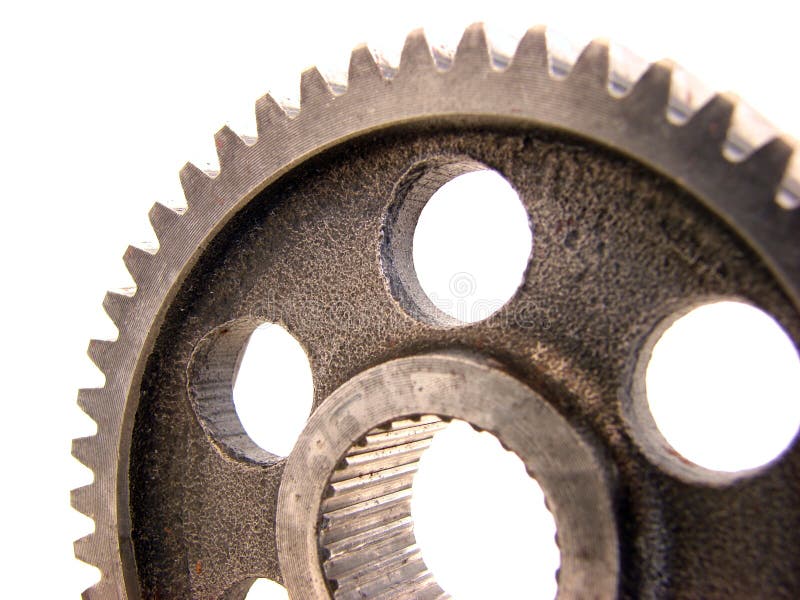 Gear left royalty free stock photography
