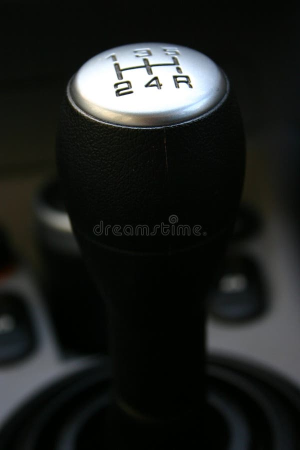 Car gear lever. stock photo. Image of automatic, accelerate 83115140