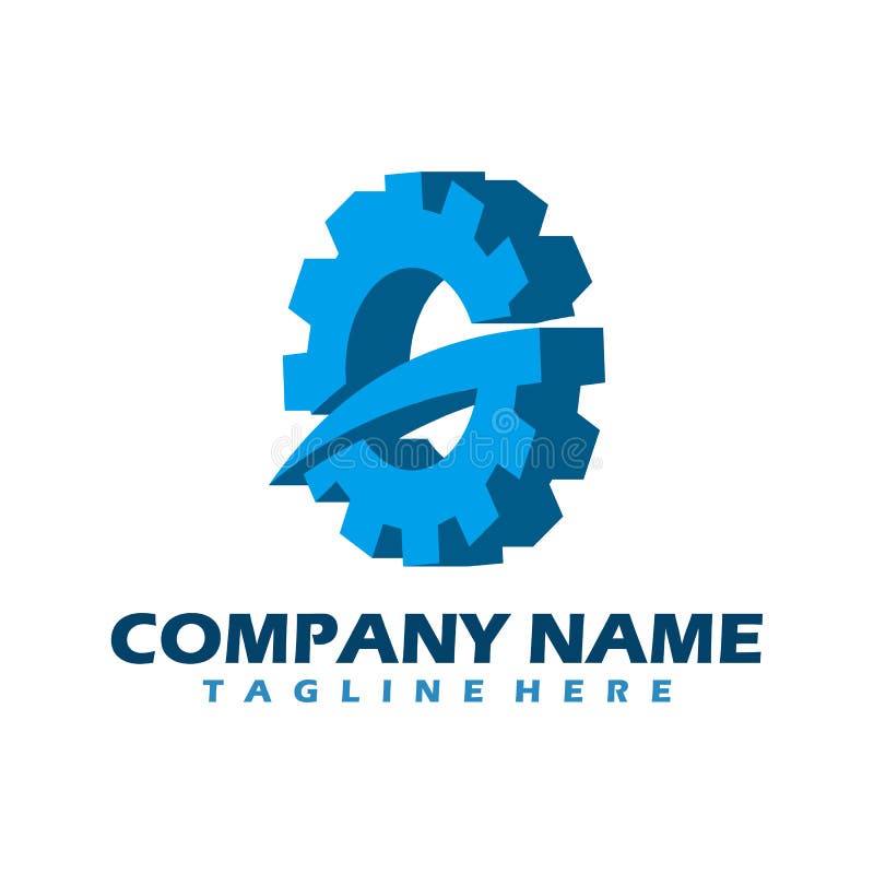 Gear Logo Concept, Letter G, Vector Logo Concept, Gear Logo Vector