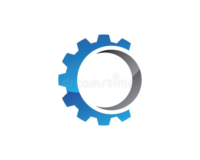 Gear Logo Template Vector Icon Illustration Design Stock Vector ...