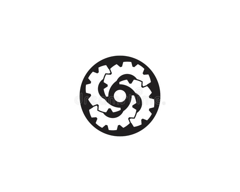 Gear Logo Template Vector Icon Stock Vector Illustration of abstract