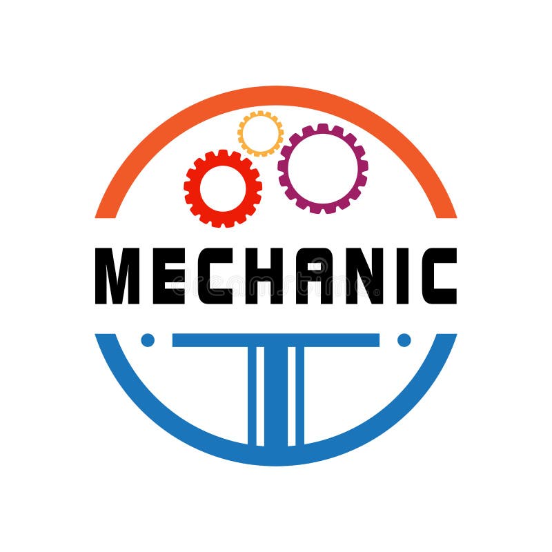 Gear Logo Template Vector Icon Illustration Design Stock Vector