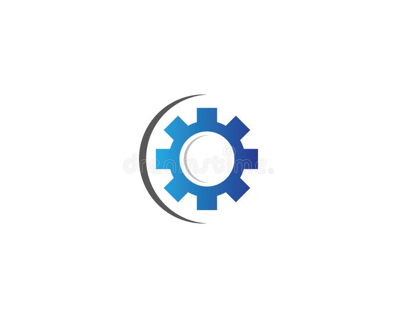 Engineering Logo with Gear Concept. Mechanic Sign or Symbol Stock ...