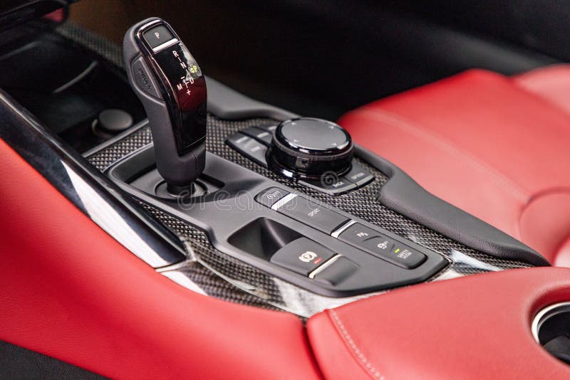 Gear shift in a car stock image. Image of drive, gearbox 175601293