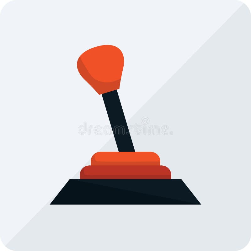 Gear Shift. Vector Illustration Decorative Design Stock Vector