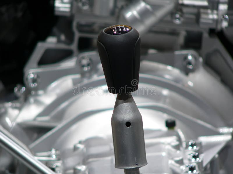 A Gear Shifter in an Unfinished Car Stock Image Image of unfinished