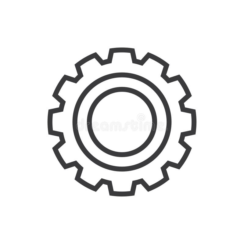 Gear technology logo stock vector. Illustration of computer 276764143
