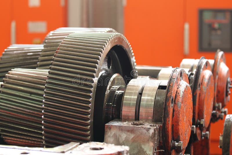 The gear train stock photo. Image of reducer, shaft, gears 47569512