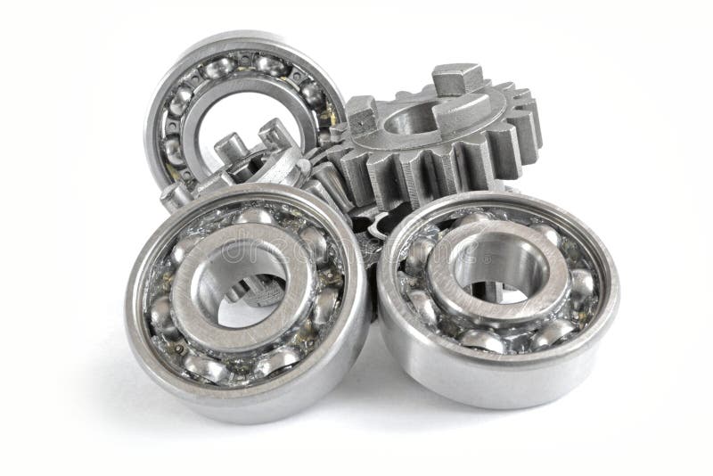 Gears and bearings stock image. Image of turn, ball 101858115
