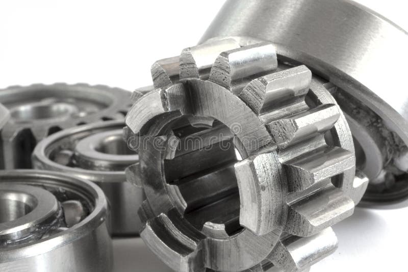 Gears and bearings stock image. Image of bearing 131128627