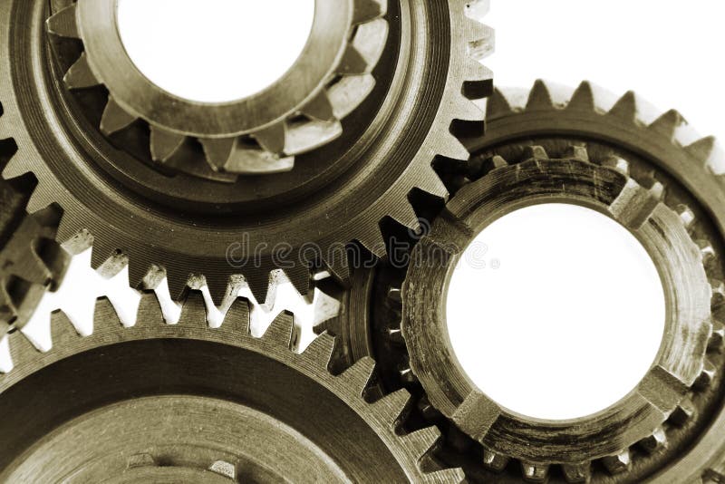 Meshing Gears stock image. Image of gear, shaft, power 234929