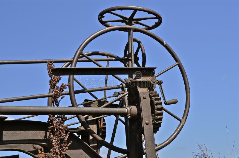 gears-and-levers-stock-image-image-of-vintage-farmer-2198391