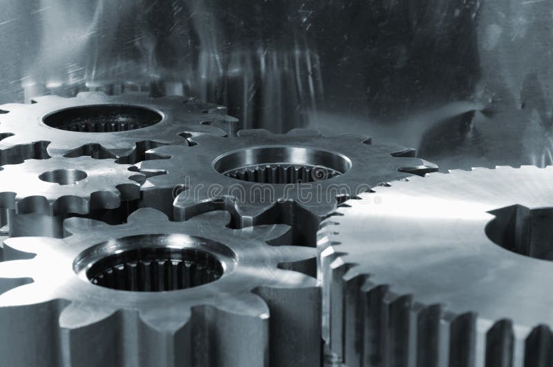 Gears stock image. Image of gears, cogwheel, metal, steel 681791