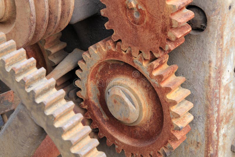 Gears in Rust stock photo. Image of gears, nuts, rust, germany 622126