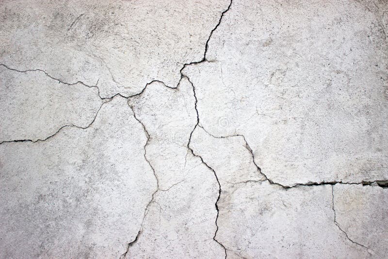 Gebarsten concrete die muur met grijze cementtextuur wordt behandeld als backgr royalty-vrije stock foto's Gebarsten concrete die muur met grijze cementtextuur wordt behandeld als backgr royalty-vrije stock foto's