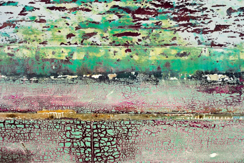 Gebarsten verf - abstracte grungeachtergrond stock afbeelding Gebarsten verf - abstracte grungeachtergrond stock afbeelding