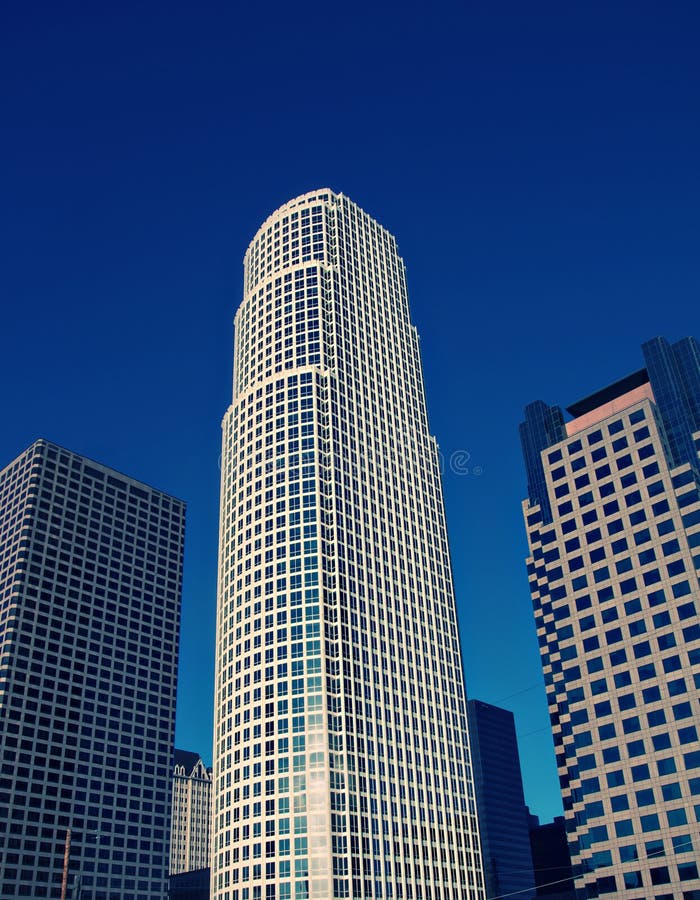 Gebied het van de binnenstad van Los Angeles stock foto's Gebied het van de binnenstad van Los Angeles stock foto's