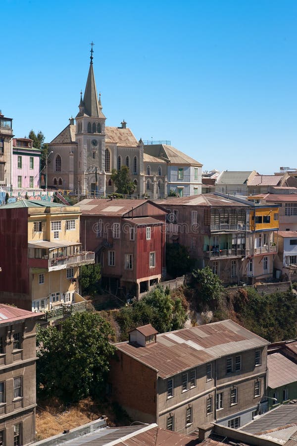 Gebied van Valparaiso, Chili stock fotografie Gebied van Valparaiso, Chili stock fotografie