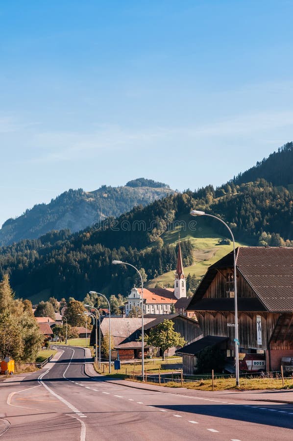 Gebirgs- und Marbach-Stadtbiosphärenreserve von Entlebuch, die Schweiz lizenzfreies stockfoto Gebirgs- und Marbach-Stadtbiosphärenreserve von Entlebuch, die Schweiz lizenzfreies stockfoto