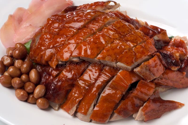 Gebratene Ente, Chinesische Art Stockbild - Bild von koch, zutritt ...