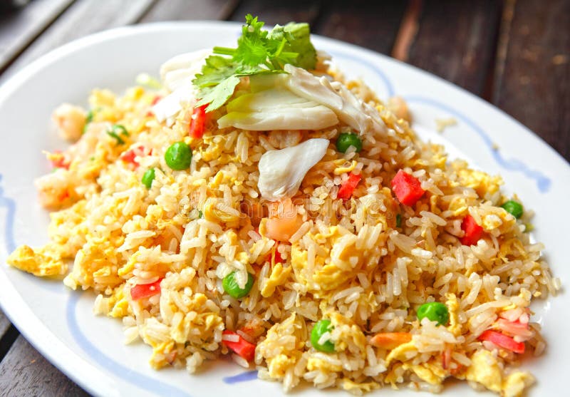 Gebratener Reis Paradice stockbild. Bild von nahrung, chinesisch - 5642311
