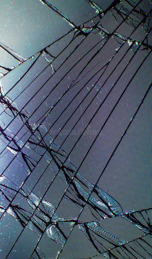 Gebroken glastextuur. close-up foto royalty-vrije stock foto's