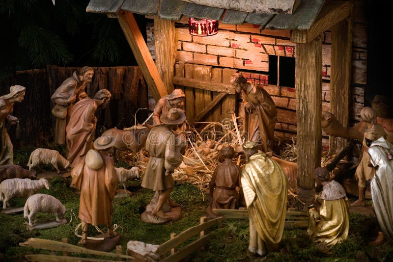 Geburt Christi-Szene