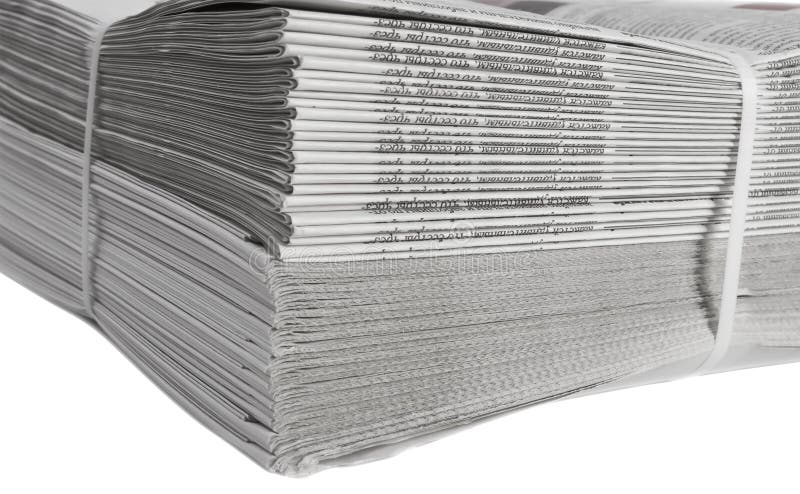 Printed and bound newspapers. Printing house. Printed and bound newspapers. Printing house