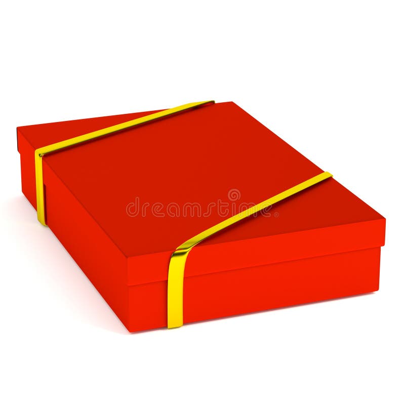 Geef van gift terug royalty-vrije illustratie