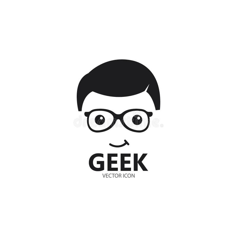 Geek Logo,Vector Logo stock vector. Illustration of symbol 154154876
