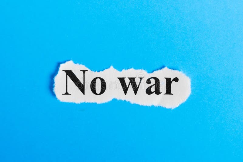 geen oorlogstekst op papier Word geen oorlog op een stuk van document Het beeld van het concept royalty-vrije stock afbeeldingen geen oorlogstekst op papier Word geen oorlog op een stuk van document Het beeld van het concept royalty-vrije stock afbeeldingen