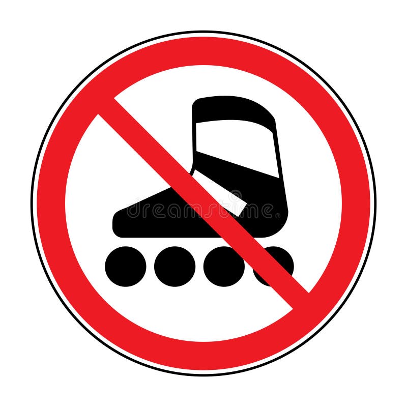 Geen rolteken royalty-vrije illustratie Geen rolteken royalty-vrije illustratie