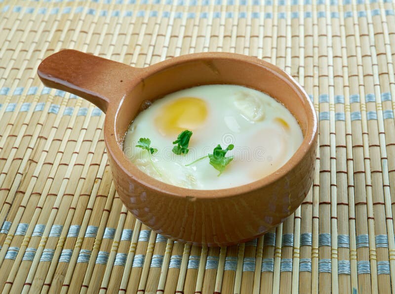 Shirred eggs - baked eggs, are eggs that have been baked in a flat-bottomed dish. Shirred eggs - baked eggs, are eggs that have been baked in a flat-bottomed dish