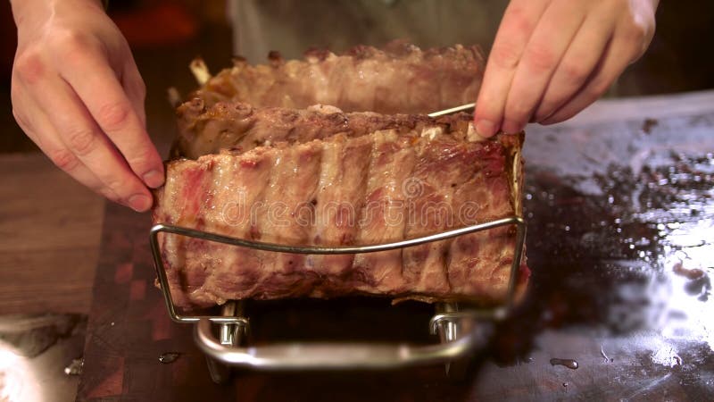 Gegrillte Schweinefleischrippen Fleisch, saftig lizenzfreies stockfoto Gegrillte Schweinefleischrippen Fleisch, saftig lizenzfreies stockfoto