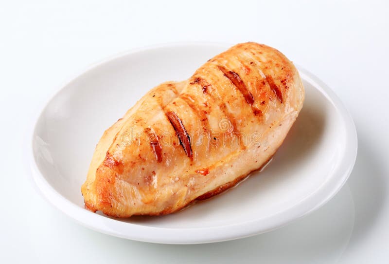 Gegrillte Truthahnbrust lizenzfreies stockbild