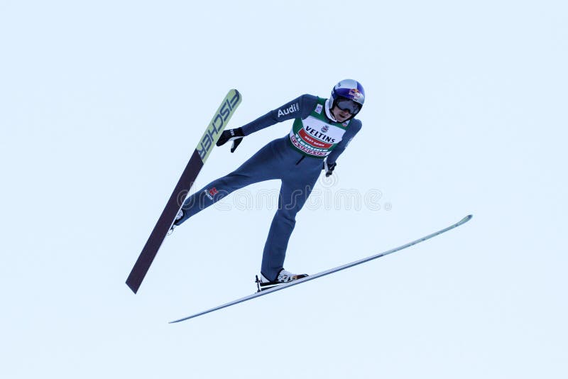 Nordic Ski FIS World Cup - Nordic Combined stock photos Nordic Ski FIS World Cup - Nordic Combined stock photos