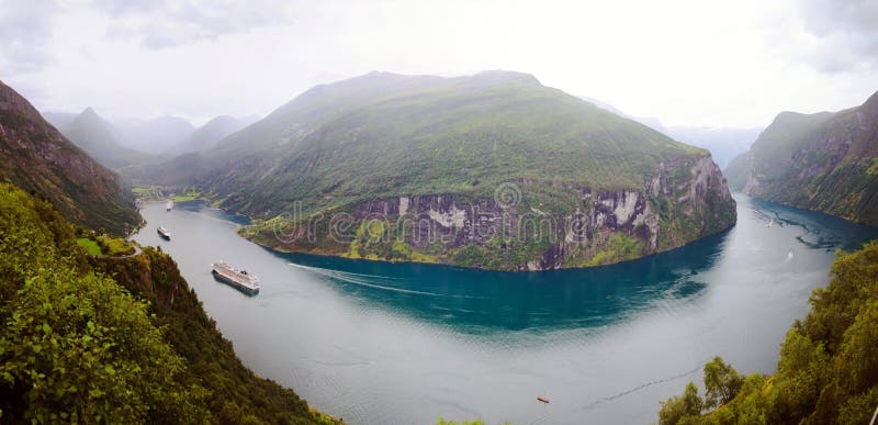 Geirangerfjord Panorama