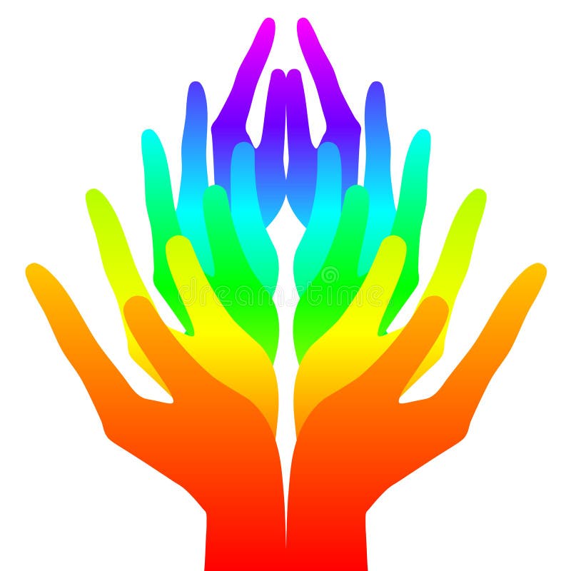 Geistigkeit, Frieden und Liebe vektor abbildung Geistigkeit, Frieden und Liebe vektor abbildung
