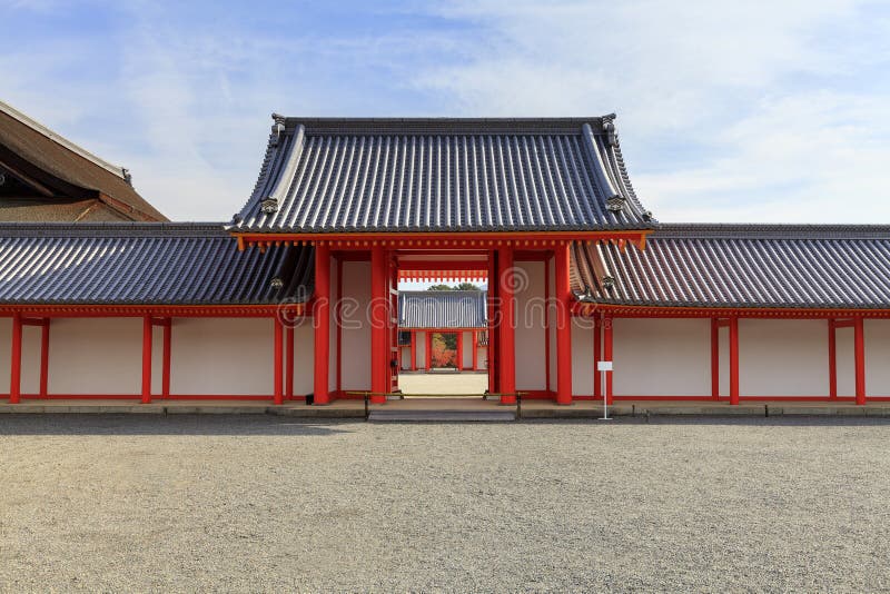 Gekkamon Gate, Kyoto Imperial Palace, Japan