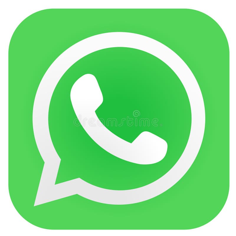 Whatsapp Logo Vector redactionele foto. Illustration of vlak - 125277351