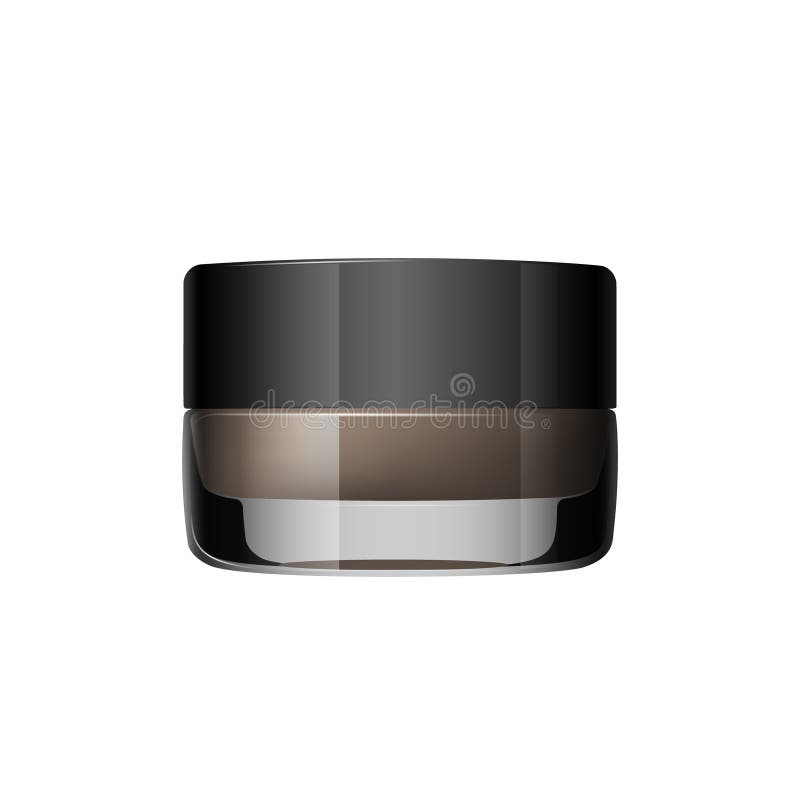 Gel de coloration pour des sourcils Produit de maquillage de sourcils D'isolement sur un fond blanc Vecteur illustration libre de droits Gel de coloration pour des sourcils Produit de maquillage de sourcils D'isolement sur un fond blanc Vecteur illustration libre de droits