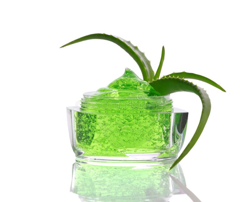 Gel e aloés verdes fotos de stock Gel e aloés verdes fotos de stock