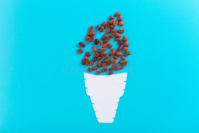 Gelado com caf? imagem de stock royalty free Gelado com caf? imagem de stock royalty free