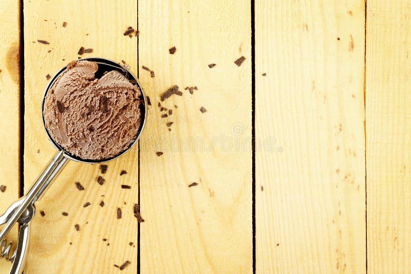Gelado de chocolate imagens de stock Gelado de chocolate imagens de stock