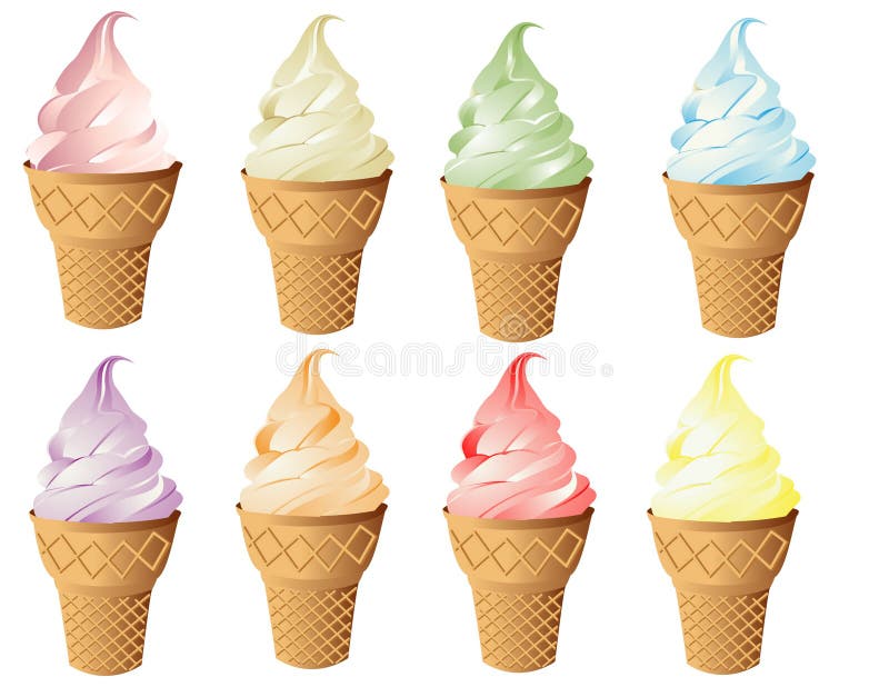 Gelato illustrazione vettoriale
