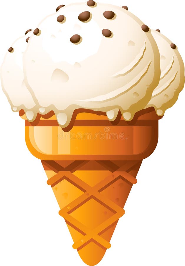 Gelato illustrazione di stock