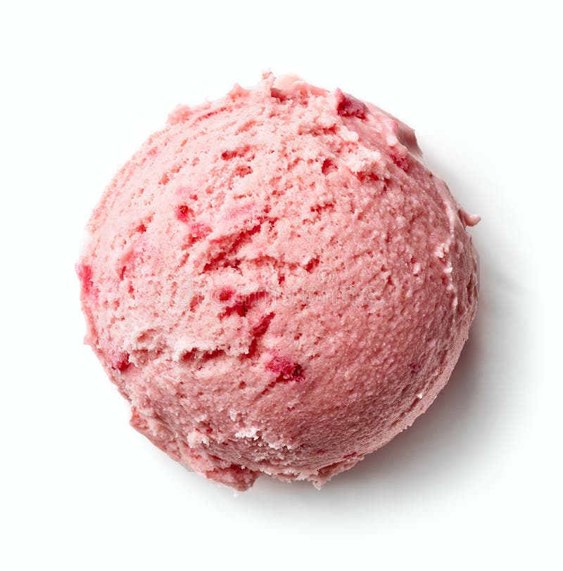 Gelato della fragola fotografia stock libera da diritti Gelato della fragola fotografia stock libera da diritti
