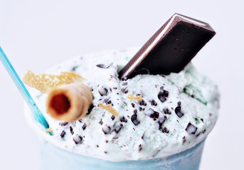 Close up macro shot of Gelato frozen ice cream. Close up macro shot of Gelato frozen ice cream