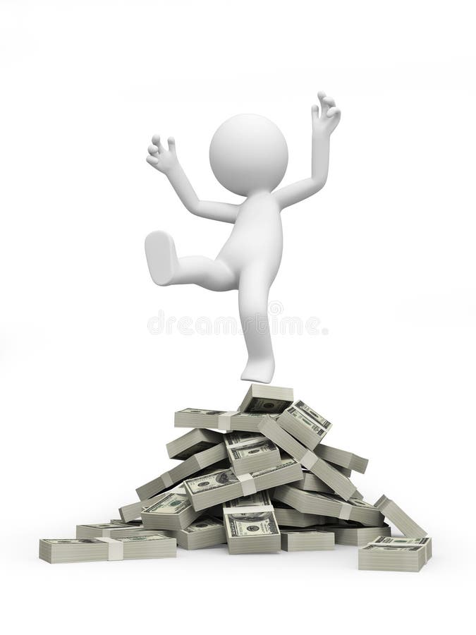 Geld stock illustratie