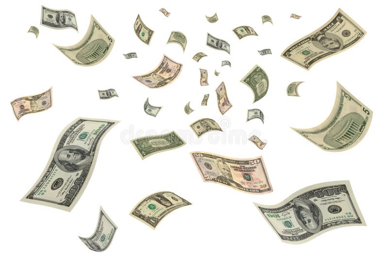 Geld In Der Luft Stockbild Bild Von Bargeld Investition 36193663